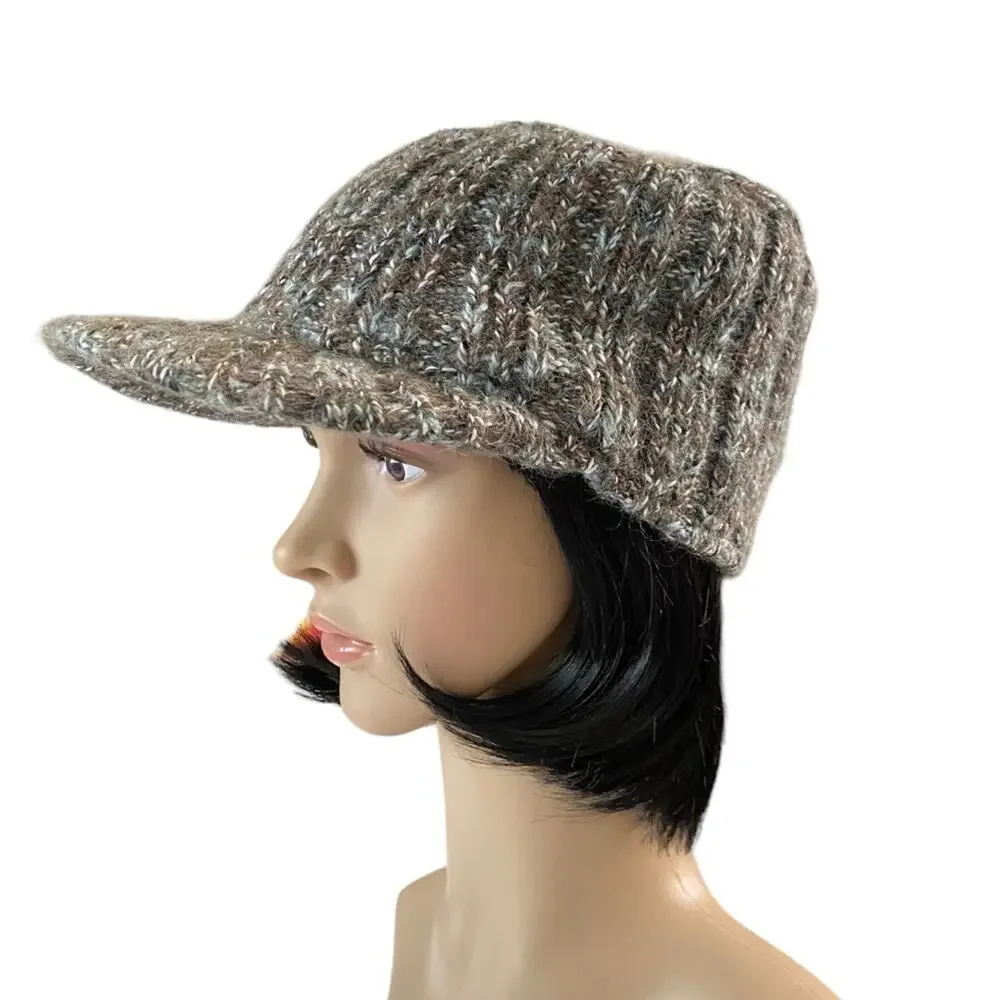 Unisex Columbia Convert Green/Gray Knitted Beenie Hat